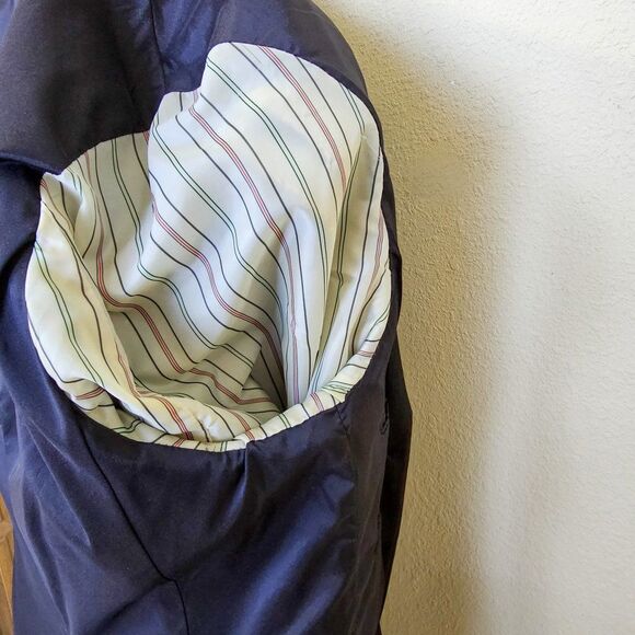 Vintage 1998 Lauren Ralph Lauren Wool Blazer Suit Coat Jacket Dark Gray Size 40R - Picture 9 of 13